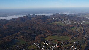 Siebengebirge: Die Berge des Siebengebirges, Herkunft der Bezeichnung „Siebengebirge“, Entstehung des Siebengebirges