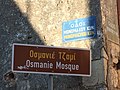 Miniatuur voor Bestand:Sign of the Osmaniye Mosque, Chios.jpg