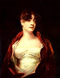 『ロバート・スコット・モンクリーフ夫人の肖像』（1756年 - 1823年 ヘンリー・レイバーン