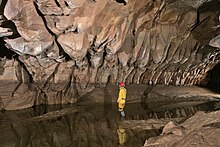 Speleogens in a West Virginia cave Spleogens wv.jpg
