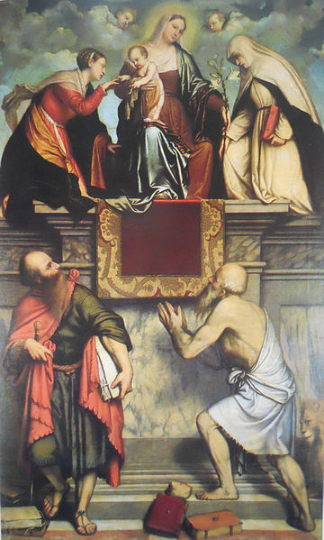 File:Sposalizio mistico di santa Caterina d'Alessandria con i santi Caterina da Siena, Paolo e Girolamo.jpg