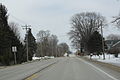 Looking east at w:Spring Prairie (community), Wisconsin on Wisconsin Highway 11.   This file was uploaded with Commonist.