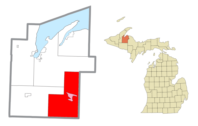 File:Spurr Township, MI location.png