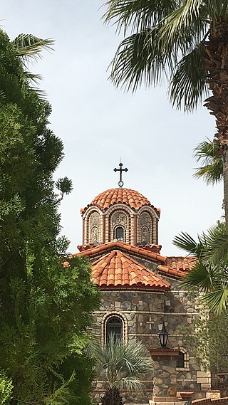 <span class="mw-page-title-main">St. Anthony's Greek Orthodox Monastery (Florence, Arizona)</span> Monastery in Pinal County, Arizona