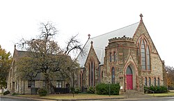 Церковь святого джона Браунвуд 2009.jpg