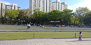 Thumbnail for File:Stairs of Pyeongchon Central Park2.jpg