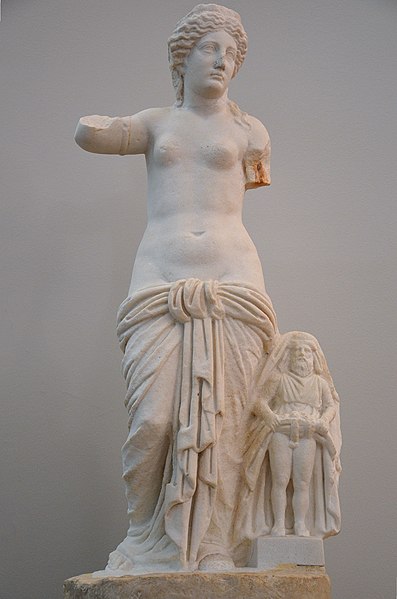 File:Statue of Venus Ansotica with Priapus, beginning 2nd half of 1st century AD, Split Archaeological Museum (10420327073).jpg