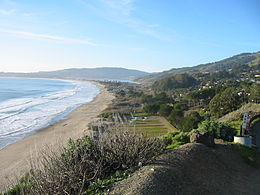 Plage de Stinson - Vue