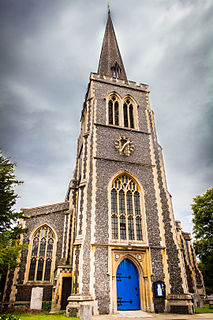 St Marys Church, Wimbledon Church in London, England