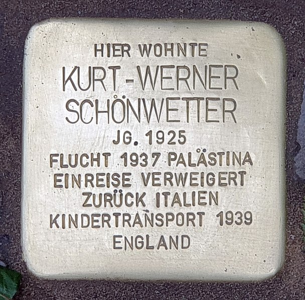File:Stolperstein Herrenhausstr 9 (Johth) Kurt-Werner Schönwetter.jpg
