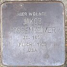 Stolperstein für Jakob Possenheimer