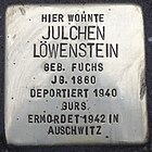 Stolperstein Weingarten Baden Julchen Löwenstein.jpg