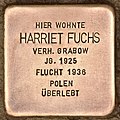 Stolperstein für Harriet Fuchs (Lieberose).jpg
