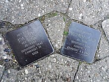 Stolpersteins Ida Salm, Maximilian Salm, Kirchstraße 5, Meckenheim-Altendorf.jpg