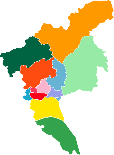 File:Subdivisions of Guangzhou-China.png