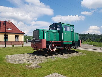 Pomnikowa lokomotywa SM03