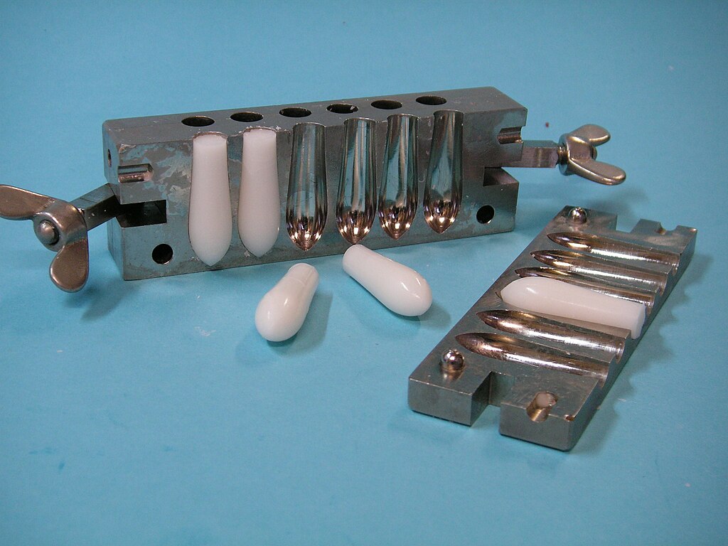 Metal Suppository & Pessary Moulds