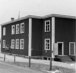 Ilomantsin työväenyhdistyksen talo 1956