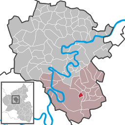 Läget för Tellig i Landkreis Cochem-Zell