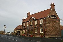 The Beehive pub was used in filming.