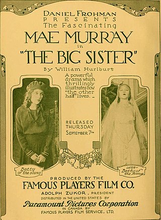 <i>The Big Sister</i> (film) 1916 film by John B. OBrien