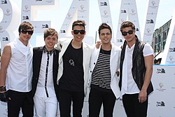 The Collective, who came third in season four, have achieved a top-ten single ("Surrender") and a top-fifteen album (The Collective). The Collective (8121193079).jpg