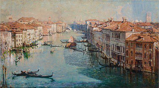 The Grand Canal 1908 - Arthur Streeton