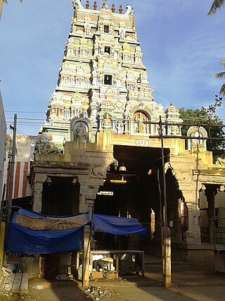 <span class="mw-page-title-main">Thirumohoor Kalamegaperumal temple</span> Vishnu temple in Madurai