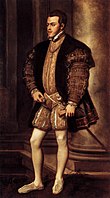 Portrait of Philip II, c. 1554.