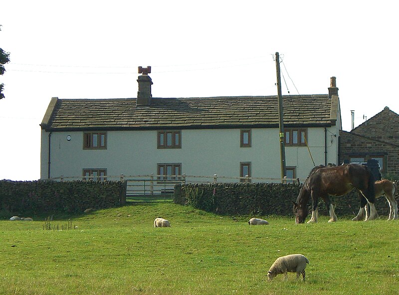 File:Tom Hill Farmhouse, Dungworth.jpg