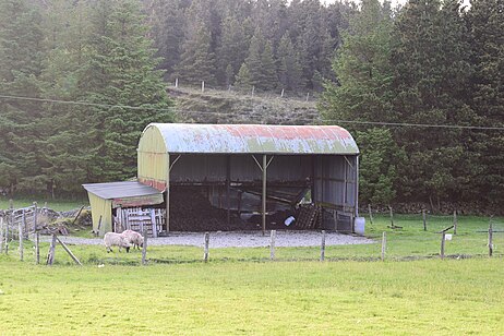 A farm shed in Barroosky