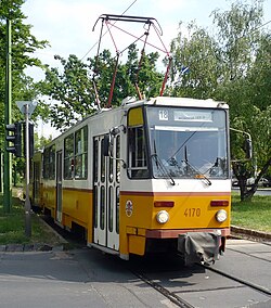 Tram 18 a Budapest