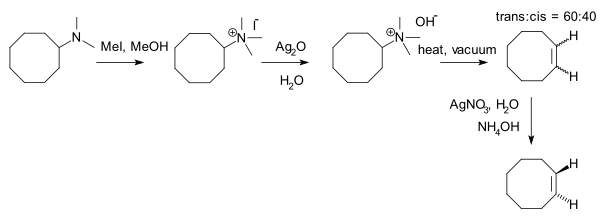 Synthese van trans-cylco-octeen