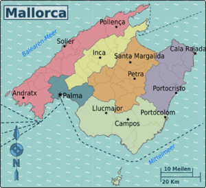 Regionen Mallorcas