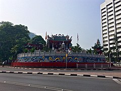 Tua Pek Kong temple at Jalan Tunku Abdul Rahman.