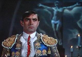 Tyrone Power dans le film Arènes sanglantes