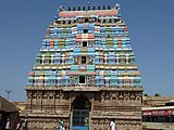 English: Uthirakosamangai, temple pictures. Location: Ramanathapuram, Tamil Nadu, India. தமிழ்: உத்தரகோசமங்கை மங்களநாத சுவாமி கோயில், இராமநாதபுரம், தமிழ்நாடு, இந்தியா.