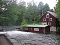 Un vello muíño no río Vääksynjoki, en Asikkala.