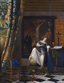 Allegorie op het geloof (± 1671-1674) Metropolitan Museum of Art New York 114,3cm × 88,9cm