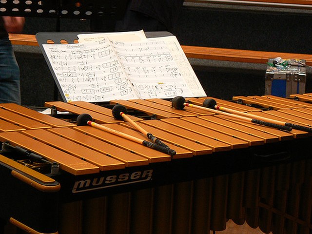 A Musser vibraphone