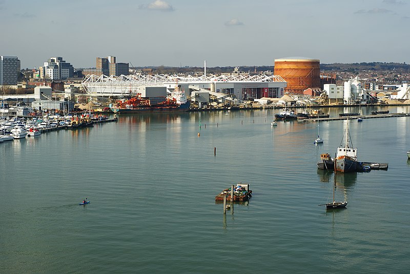 File:View From the Itchen Bridge, Southampton (10) - geograph.org.uk - 1734730.jpg