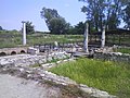 View of the villa of Dionysus containing the large Dionysus mosaic