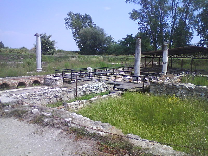 File:View of the archeological site of Dion.jpg