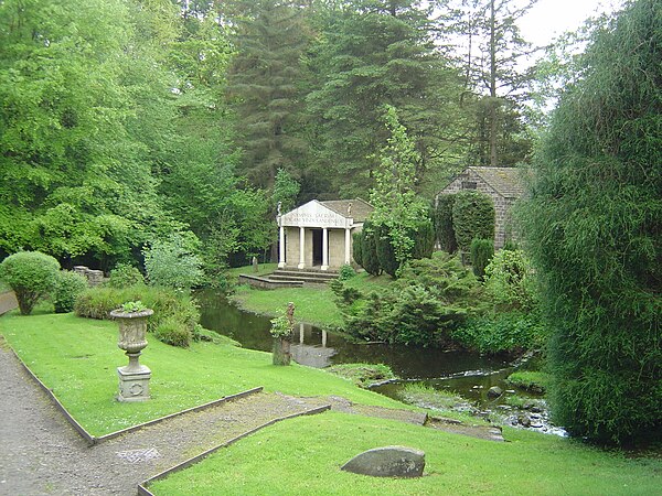 Gardens outside the museum