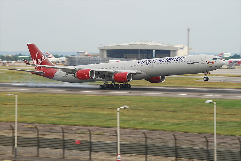 File:Virgin Atlantic Airbus A340-600; G-VRED@LHR;05.06.2010 576mk (4691020845).jpg