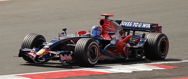 Vitantonio Liuzzi driving the STR2 during the 2007 British Grand Prix