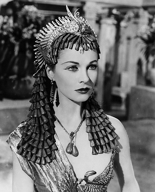 Vivien Leigh as Cleopatra