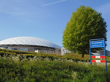 Freedom Museum, Groesbeek Vrijheidsmuseum bouw.jpg