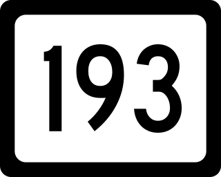 <span class="mw-page-title-main">West Virginia Route 193</span> State highway in Cabell County, West Virginia, United States