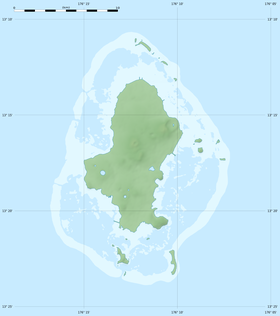 Veja no mapa topográfico de Wallis